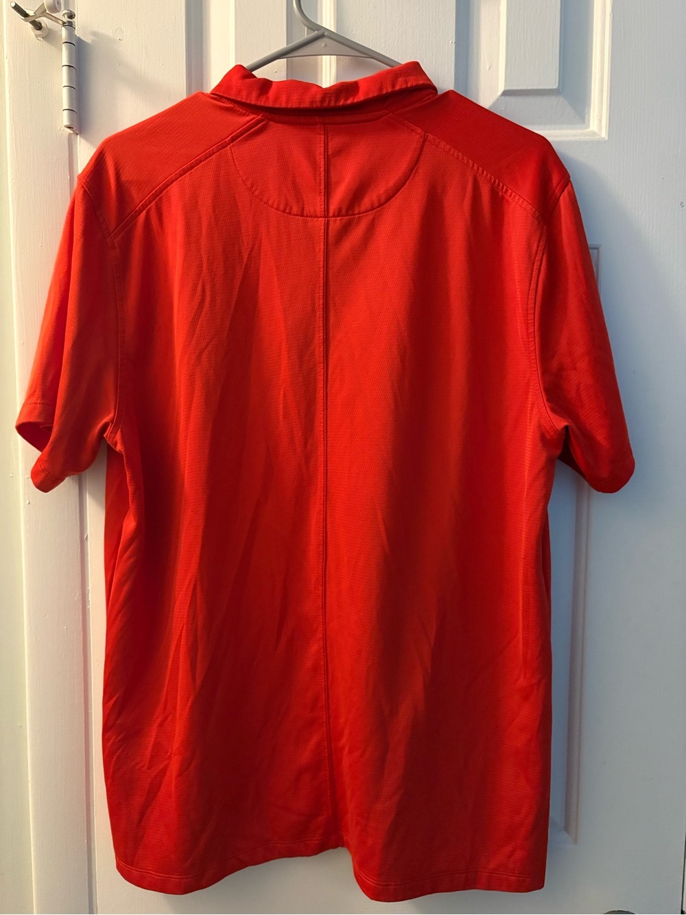 Nike Dri-FIT Men's Orange Polo Shirt - Picture 2 of 3